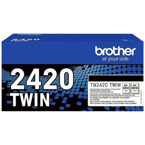Brother náplň do tiskárny TN-2420TWIN TN2420TWIN originál černá 3000 Seiten