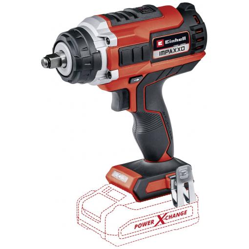 Einhell Professional IMPAXXO 18/450, 4510070 aku rázový utahovák, 400 Nm, 18 V, Li-Ion, bez nabíječky, bez akumulátoru