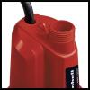 Einhell 4181560 GE-SP 18 LL Li - Solo ponorné čerpadlo na čistou vodu 4500 l/h 8 m