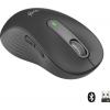 Logitech Signature M650 L left optická myš, přenos bezdrátový, Bluetooth®, 5 tlačítko, 4000 dpi, grafitová