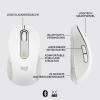 Logitech Signature M650 L optická myš, přenos bezdrátový, Bluetooth®, 5 tlačítko, 4000 dpi, bílá