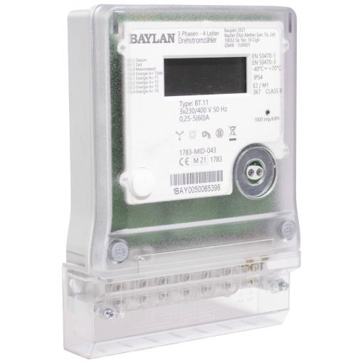 Counttec BT11 BT11 třífázový elektroměr digitální 60 A Úředně schválený: Ano 1 ks
