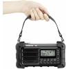 Sangean MMR-99 DAB+ Black outdoorové rádio DAB+, DAB, FM nouzové rádio, Bluetooth Solární panel, voděodolné, prachotěsné černá