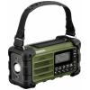 Sangean MMR-99 A500482 outdoorové rádio, FM, AM, nouzové rádio, Bluetooth, Solární panel, voděodolné, prachotěsné, zelená