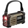 Sangean MMR-99 FM Desert A500484 outdoorové rádio, FM, nouzové rádio, Bluetooth, Solární panel, voděodolné, prachotěsné, stolní lampa, hnědá