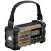 Sangean MMR-99 FM Desert A500484 outdoorové rádio, FM, nouzové rádio, Bluetooth, Solární panel, voděodolné, prachotěsné, stolní lampa, hnědá