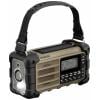 Sangean MMR-99 FM Desert A500484 outdoorové rádio, FM, nouzové rádio, Bluetooth, Solární panel, voděodolné, prachotěsné, stolní lampa, hnědá