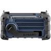 Sangean MMR-99 DAB+ Blue A500480 outdoorové rádio, DAB+, DAB, FM, nouzové rádio, Bluetooth, Solární panel, voděodolné, prachotěsné, stolní lampa, modrá