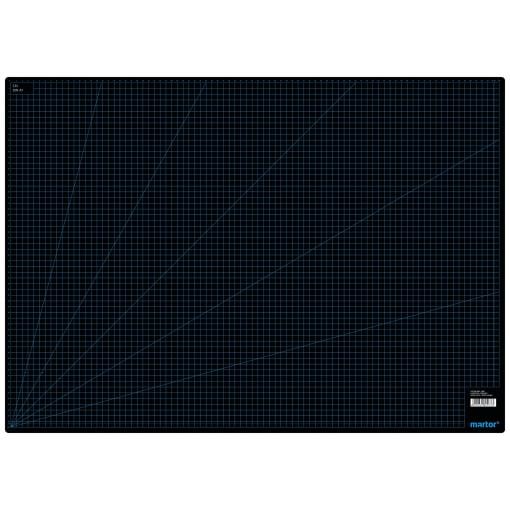 MARTOR řezací podložka plast (d x š x v) 870 x 620 x 3 mm černá 1 ks