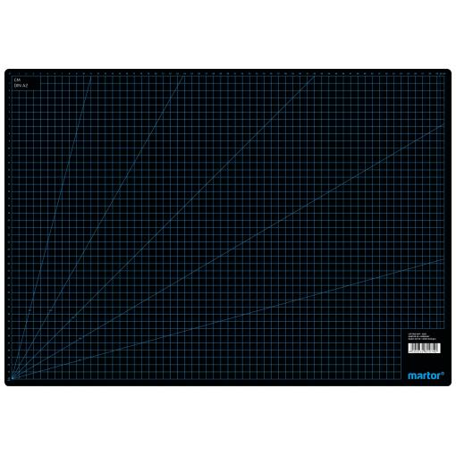 MARTOR řezací podložka plast (d x š x v) 620 x 440 x 3 mm černá 1 ks