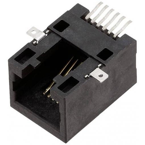 encitech RJJU-66-141-E3H-008 3253-0006-02 zásuvka, vestavná horizontální Počet pólů 6P6C 1 ks