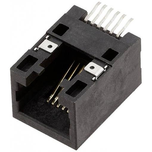 encitech 3253-0014-02, konektor RJ, zásuvka, vestavná horizontální, 1 ks