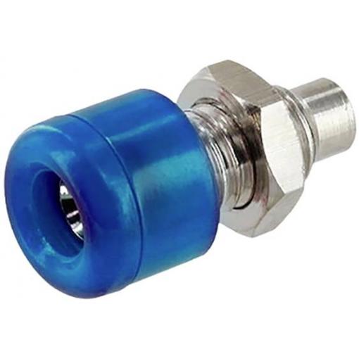econ connect HOB25BL mini banánkový konektor zásuvka, vestavná 1 ks Bulk