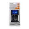 Nabíječka Solight DN25, 4 kanály, AA/AAA, LCD displej, 230 V AC