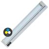 LED svítidlo GANYS TL2016-CCT 15W stříbrné, 3000-4000-6500K