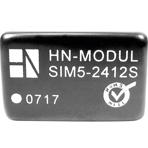 HN Power SIM5-0515S DC/DC měnič napětí do DPS 5 V/DC 15 V/DC 200 mA 3 W Počet výstupů: 1 x Obsah 1 ks