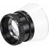 TRU COMPONENTS lupa na elektroniku Průměr čočky: 22 mm 1 ks Magnifier HM15x (Ø x v) 36 mm x 31 mm