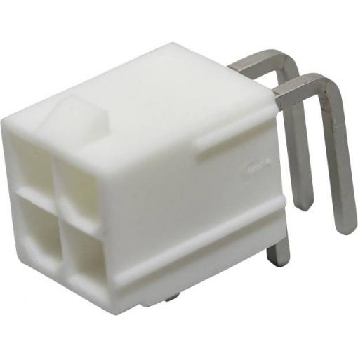 Molex vestavná zásuvková lišta (standardní) 4, rozteč 4.2 mm, 39300040, 1 ks Bag