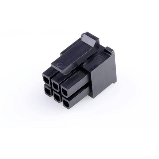 Molex zásuvkový konektor na kabel 6, rozteč 3 mm, 430250608, 1 ks Bag