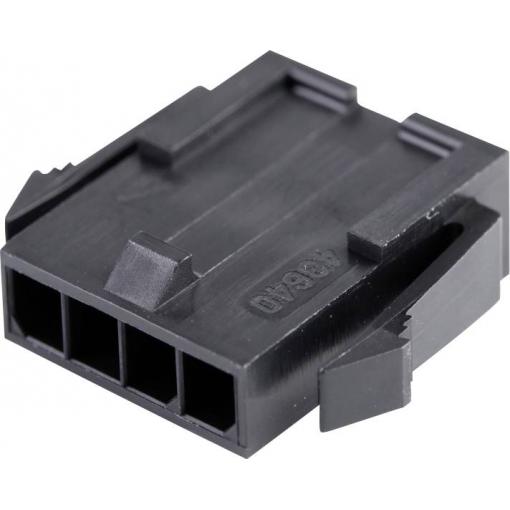 Molex zásuvkový konektor na kabel 4, rozteč 3 mm, 436400400, 1 ks Bag