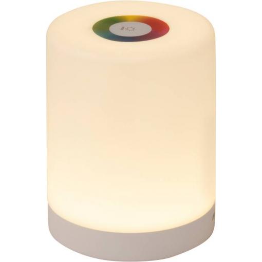 Eurolite AKKU Table Light RGB 41700320 akumulátorová stolní lampa bílá (difuzní)