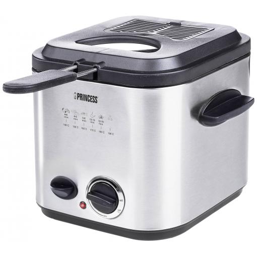Princess 182611 fritéza 1.2 l 840 W 6 napichovátek na fondue nerezová ocel kartáčovaná