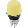 Idec HE5B-M2PY, HE5B-M2PY kolébkový spínač, 16.2 mm, 125 V/AC, 30 V/DC, 3 A, 1 ks