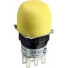 Idec HE5B-M2PY, HE5B-M2PY kolébkový spínač, 16.2 mm, 125 V/AC, 30 V/DC, 3 A, 1 ks