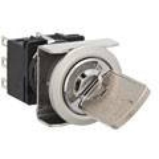 Idec LB6MK-21T6B LB6MK-21T6B klíčový spínač 250 V 5 A 1x vyp/(zap) 1 x 90 ° IP65 1 ks