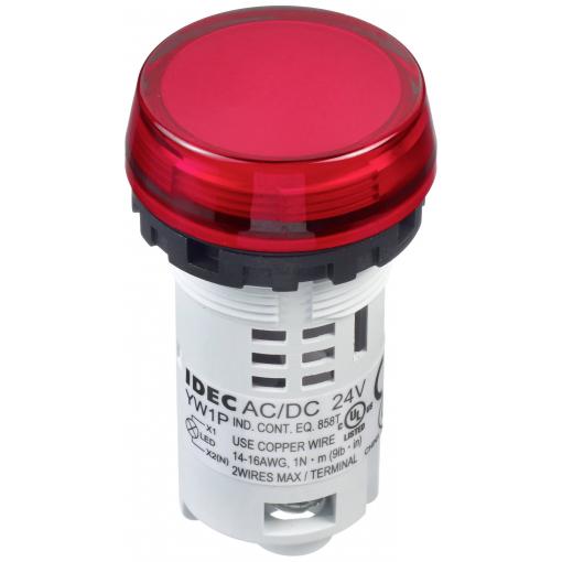 Idec signalizační světlo bílá, červená 24 V/AC, 24 V/DC 1 ks