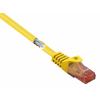 Renkforce RF-5128866 RJ45 síťové kabely, propojovací kabely CAT 6 U/UTP 2.00 m žlutá s ochranou, bez halogenů 1 ks