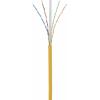 Renkforce RF-5128866 RJ45 síťové kabely, propojovací kabely CAT 6 U/UTP 2.00 m žlutá s ochranou, bez halogenů 1 ks