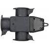 Brennenstuhl 1082120 3násobná zásuvka guma 230 V černá IP44