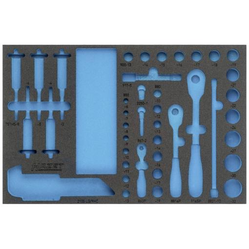 Hazet 163-329L 163-329L Pěnová vložka (d x š) 519 mm x 342 mm