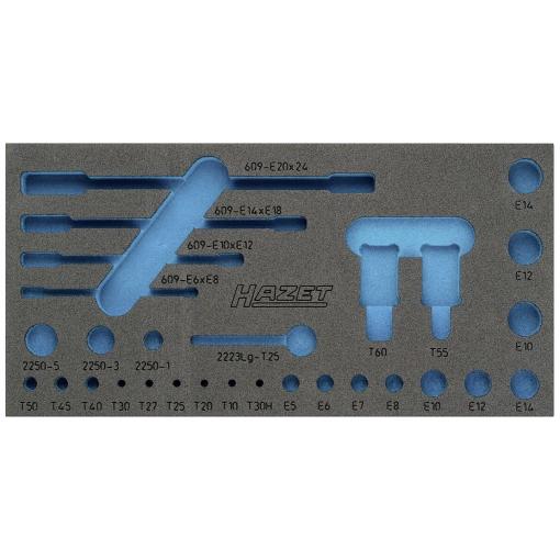 Hazet 163-345L 163-345L Pěnová vložka (d x š) 342 mm x 172 mm