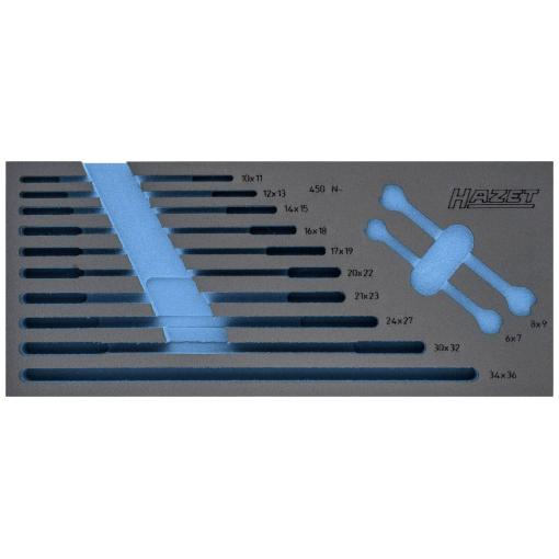 Hazet 163-519L 163-519L Pěnová vložka (d x š) 172 mm x 392 mm