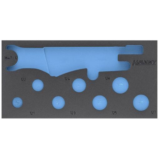 Hazet 163-529L 163-529L Pěnová vložka (d x š) 342 mm x 172 mm