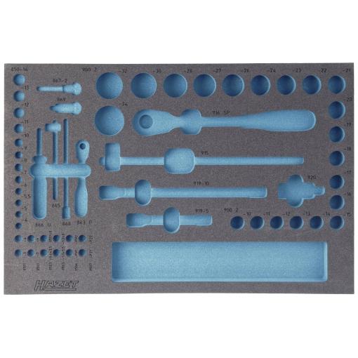 Hazet 163-118L 163-118L Pěnová vložka (d x š) 519 mm x 342 mm