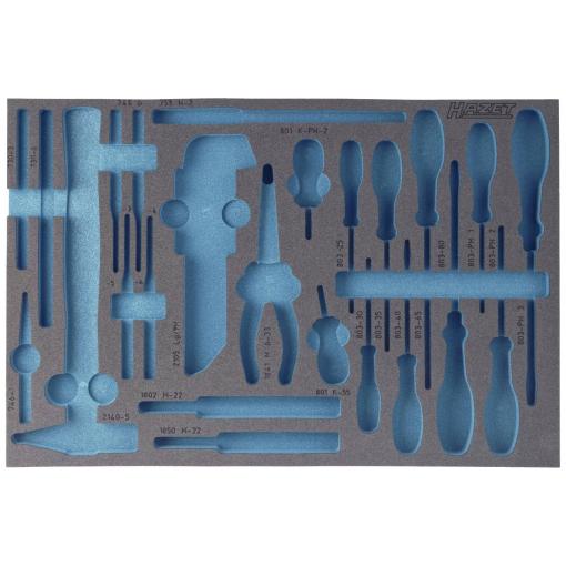 Hazet 163-120L 163-120L Pěnová vložka (d x š) 519 mm x 342 mm