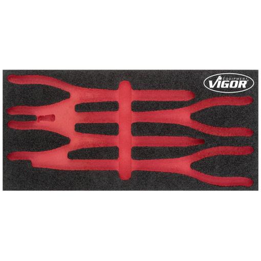 Vigor V4995-L V4995-L Pěnová vložka (d x š) 393 mm x 188 mm