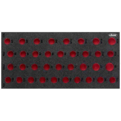 Vigor V5099-L V5099-L Pěnová vložka (d x š) 393 mm x 188 mm