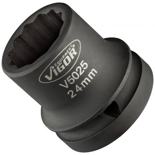 Vigor V5025 V5025 vložka zástrčného klíče nárazového šroubováku 24 mm
