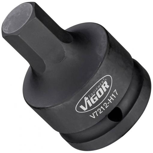 Vigor V7212-H17 V7212-H17 vložka zástrčného klíče nárazového šroubováku 17 mm