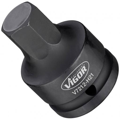 Vigor V7212-H21 V7212-H21 vložka zástrčného klíče nárazového šroubováku 21 mm