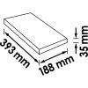 Vigor V4631 V4631 Pěnová vložka (d x š x v) 393 x 188 x 35 mm