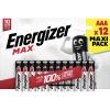 Energizer Max mikrotužková baterie AAA alkalicko-manganová 1.5 V 12 ks