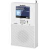 TechniSat DIGITRADIO FLEX 2 0000/3972 rádio do zásuvky, DAB+, FM, Bluetooth, včetně reproduktoru, funkce alarmu, bílá