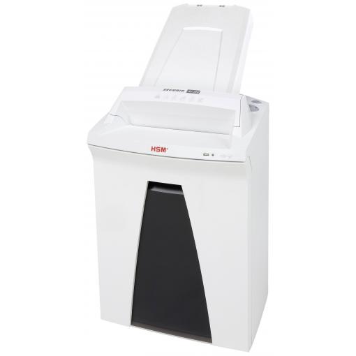 HSM AF350 skartovačka 10 listů na kousky 1.9 x 15 mm P-5 Křížový řez sponky do sešívačky, kancelářské sponky, kreditní karty