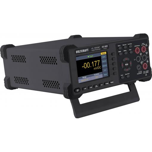 VOLTCRAFT VC-7055BT ISO digitální stolní multimetr, Kalibrováno dle (ISO), datalogger, CAT I 1000 V, CAT II 600 V, Displej (counts): 55000