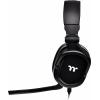 Thermaltake Argent H5 Stereo Gaming Headset Headset uzavřená (Over Ear) kabelová stereo černá regulace hlasitosti, Vypnutí zvuku mikrofonu Gaming